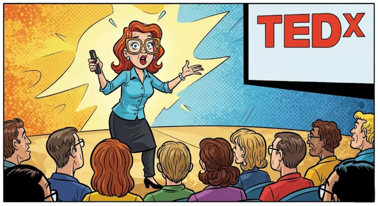 Come rendere memorabile un TED: questione di autenticità e allenamento | Diego Parassole