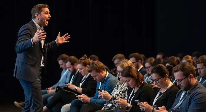 La comunicazione efficace in grandi eventi: come sopravvivere sul palco senza che il pubblico usi lo smartphone per chiamare i soccorsi | Diego Parassole